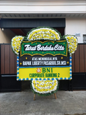 Papan Bunga Duka di Sembungharjo