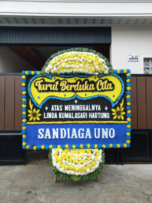 Papan Bunga Duka di Sembungharjo