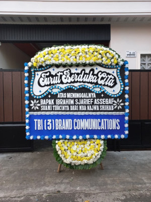 Papan Bunga Duka di Sembungharjo